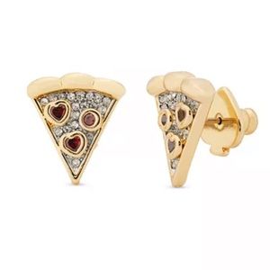 $58 Kate Spade Pizza My Heart Studs Earrings